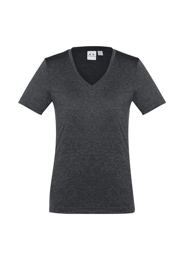 Biz Collection Casual Wear Charcoal / 6 Biz Collection Women’s Aero Tee T800LS